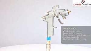 Pistolet lakierniczy Iwata Air Gunsa AZ10 HTE SP AV - prezentacja produktu