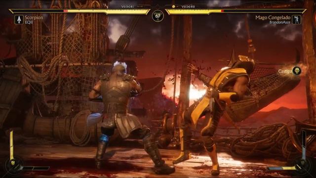 COMO hacer COMBOS con Sub-Zero Mortal Kombat 11 (TUTORIAL)