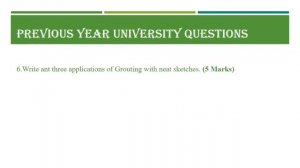 PREVIOUS YEAR QUESTIONS DISCUSSIONS MODULE II CE 362 GIT