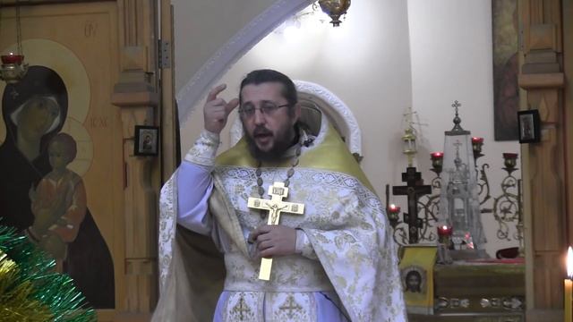 Проповедь на Рождество Господа и Спаса нашего Иисуса Христа. Священник Игорь Сильченков смотреть онлайн