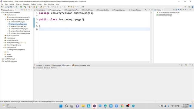 Selenium Automation Testing Framework Architecture | Data Driven Framework with Page Object Model