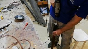 Светильник из старой люстры