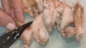 Картофельный салат с молоками лосося #ASMR