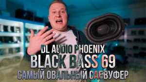 DL Audio Phoenix Black Bass 69 / САМЫЙ овальный сабвуфер