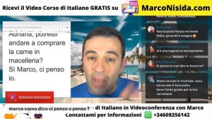 Curso de Italiano #20 Clases de Italiano en Vivo (9pm Hora Italiana)