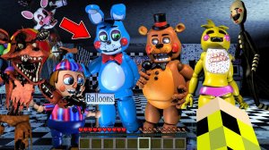 Я нашёл ВСЕХ АНИМАТРОНИКОВ ФНАФ 2 в майнкрафт ! FNAF 2 MINECRAFT FRIDAY NIGHT FUNKIN