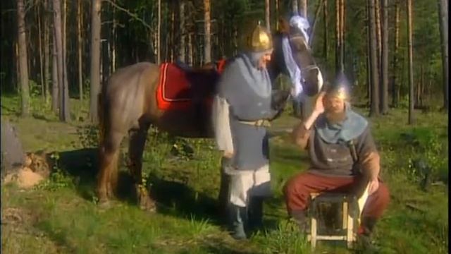 АНЕКДОТЫ ржу не могу.Городок на колёсах "Сказка об И.Муромце,  Д.Никитиче , В.Прекрасной и С.Бурке"