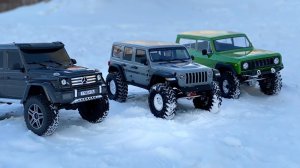 TRAXXAS TRX-4 vs REDCAT GEN8 v2 vs Axial SCX10 III - а вот такого я не ожидал _ TRX4 и Axial СЛИВ!