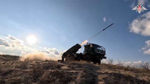 Боевая работа расчетов РСЗО «Град»