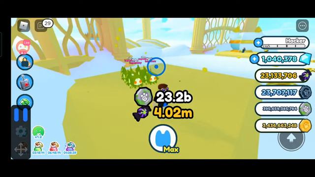 Раздача ПЭТОВ раздаю по 2 пэта. в PET SIMULATOR X!!!!! смотреть онлайн