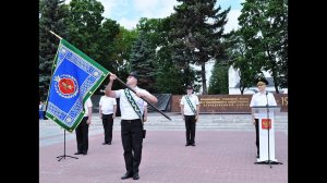 Церемония вручения знамени Управлению ФССП России по Владимирской области