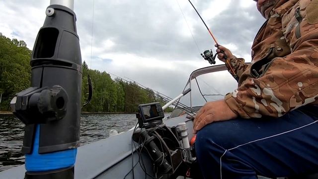 Рыбалка в Карелии. Судак на удочку на озере Янисъярви
