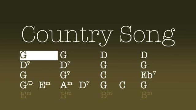 Country Song in G major, country backing track for Guitar, 115bpm. Play along and enjoy!