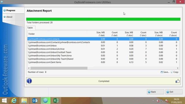 Get Reports on Outlook Attachments смотреть онлайн