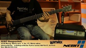 Warwick RockBass Streamer Std 5 Black HP CHROME