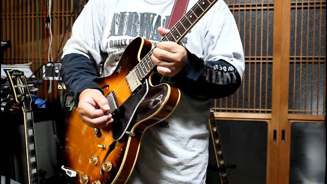 Orville by Gibson ES 335（1991） & ZenDrive+Mesa Boogie Trans Atlantic TA 30 Head 002 смотреть онлайн