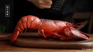 Лобстер в чесночном соусе __ Lobster in garlic sauce