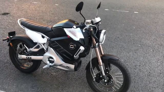 Тест драйв электро мотоцикла SUPER SOCO TC MAX в Новосибирске. Идеальный электро байк для города