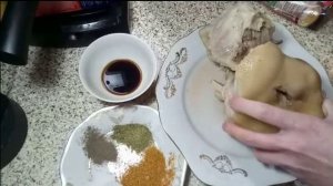 Свиная рулька запеченная в духовке!!!