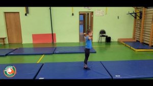Акробатическая комбинация - 2 класс.