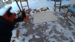 Обшиваю фронтон. Будни в деревне