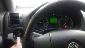 Хитрость в свете шкода А5 "ЗАМЕНА"