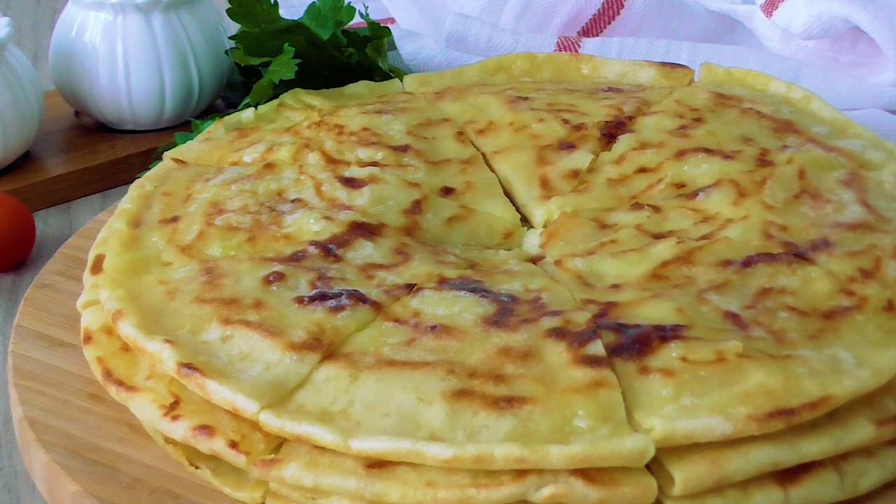 Аварские✨ лепешки чуду с картофелем и сыром