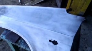 Как покрасить  своими руками крыло на ВАЗ 2115 болончиком