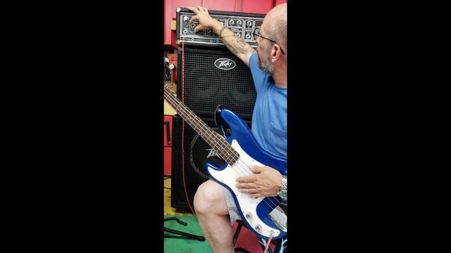 Peavey 400 Bass amp sound demo Part 1 смотреть онлайн