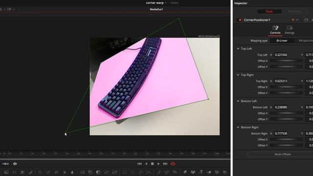 Corner Positioner in Fusion. DaVinci Resolve. Complete Walkthrough