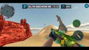 Real Dino Hunter Fps Shooter Android ios Gameplay - Dinosaur game - Dinosaur Planet Gaming #16