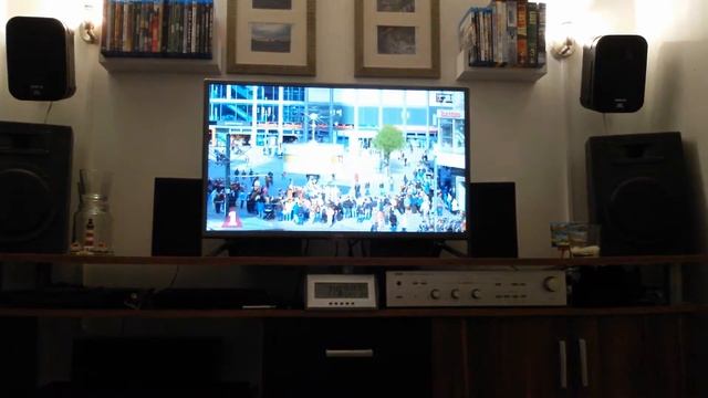 Pioneer VSX-329 an JBL Control ONE смотреть онлайн