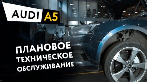 Плановое техническое обслуживание автомобиля Audi A5 2,0 TFSI