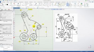 Построение от 3D к 2D в T-FLEX CAD, как в  SolidWorks