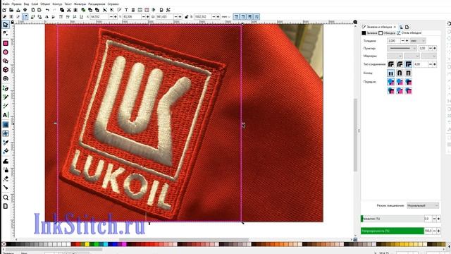 Ink/Stitch уроки Создание учебной темы, подготовка картинок и загрузка на форум