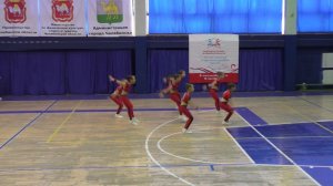 Соревнования по фитнес-аэробике г. Челябинск. Аэробика. Команда "Торнадо" (полуфинал) 27.01.19