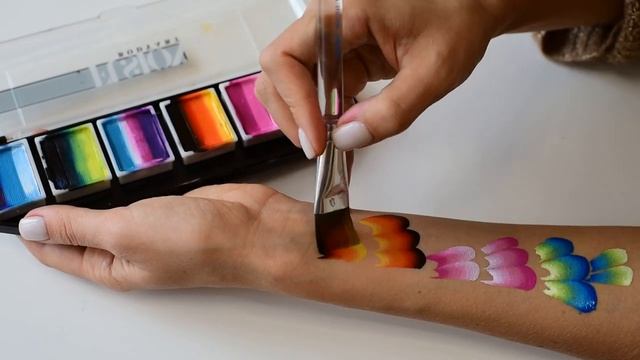 Аквагрим Fusion палетка радужный взрыв 6*10
