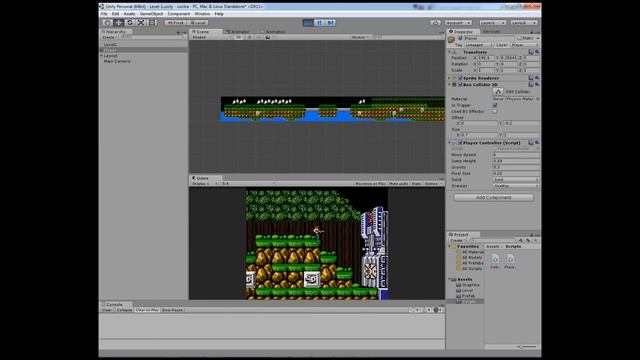 Contra на Unity #7 - Камера смотреть онлайн