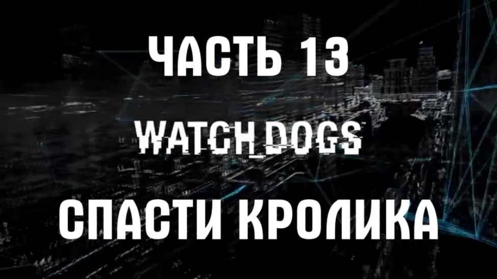 Watch Dogs Прохождение на русском #13 - Спасти кролика [FullHD|PC]