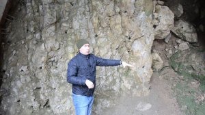 Скальный участок.Первая дорога на Красную поляну .