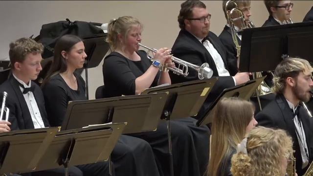 First Suite in Eb - Gustav Holst - Dordt University Wind Symphony - Dr. Onsby C. Rose, Conductor смотреть онлайн