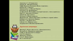 Список рекомендуемой литературы для летнего чтения учащимся 5-11 классов.