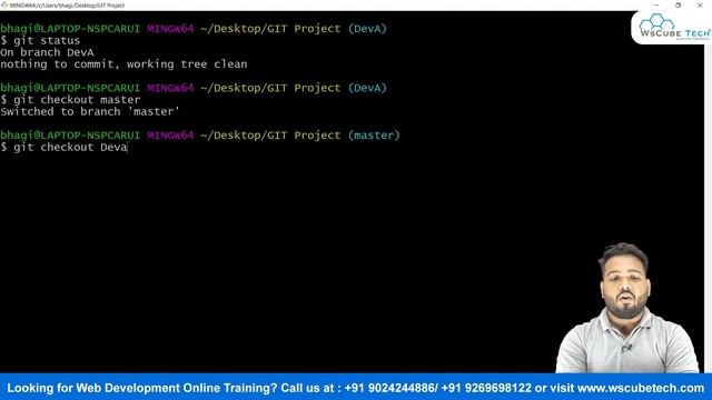 Learn to Create Branches and Merge Them in GIT | GIT Tutorials смотреть онлайн