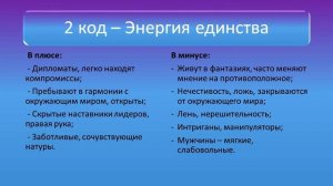 Матрица Судьбы. 2 аркан - Энергия единства. Рожденным 2го числа