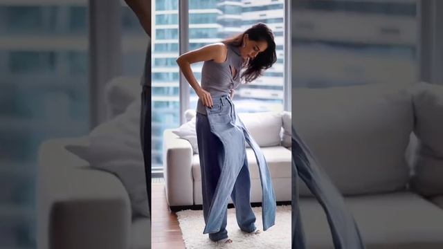 ? Какие модные джинсы выбрать на осень-зиму 23/24? Смотри новое видео на канале ? #тренды #джинсы смотреть онлайн