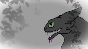 моя анимация беззубик.