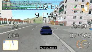 Сравнение Mitsubishi Lancer 9 и Mitsubishi Lancer 10.Radmir RolePlay.