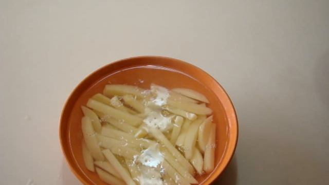 Картопля фрі -готуємо правильно! / The best french fries.