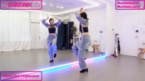 LE SSERAFIM (르세라핌) 'UNFORGIVEN' Dance Tutorial | EXPLAINED + Mirrored