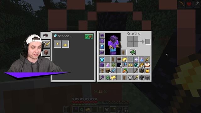 Minecraft, but your INVENTORY is RANDOMIZED every 30 seconds...? смотреть онлайн
